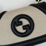 Gucci Blondie Knockoff 815700 Shoulder Natural Canvas Bag