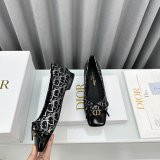 Duplicate DIOR D-Doll  BALLET FLAT Designer