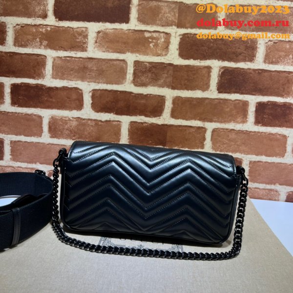 Gucci 1:1 High Quality Replica GG Marmont Shoulder 734814 Bag