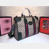 Gucci High Quality Shoulder Hand Boston 459311 Brown Green Bag