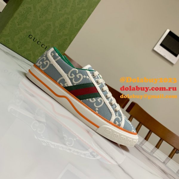 Duplicate Men/Women Best 1977 Gucci Replica High Quality Canvas Shoes