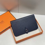 Luxury 1:1 Mirror Hermes Togo Passport Holder