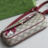 GG Mini Shoulder Bag With Cat Detail #818764