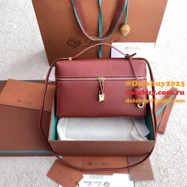 Perfect Loro Piana Extra Bag L27 patent leather