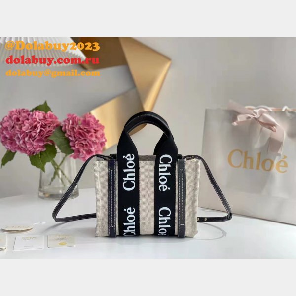 Best Quality Replica Chloe 1:1 Tote Woody dolabuy Bag  26CM