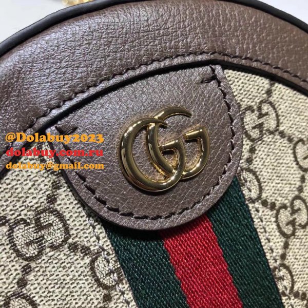 Best Gucci High Quality Ophidia mini round shoulder 550618 bag