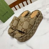 Canvas Slippers Replica Gucci Best High Quality Shoes