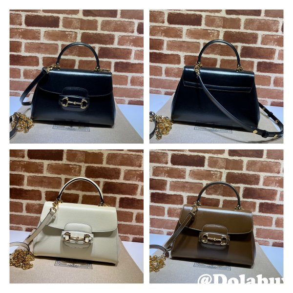 Gucci 702049 First Copy Horsebit 1955 Top Handle Bags