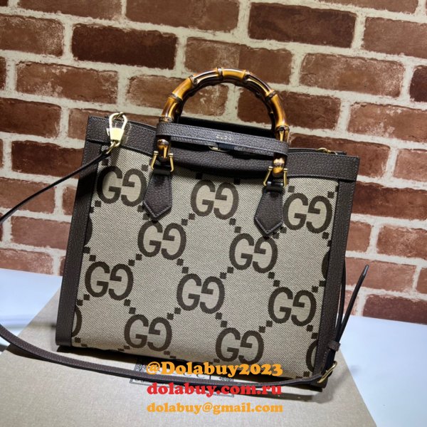 Best 25+ Deals for Gucci Replica Diana 655658 python tote bag