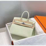 HERMES BIRKIN 25CM HALF HUMAN HANDMADE STICHING