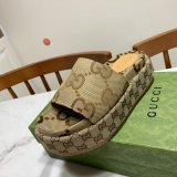 Canvas Slippers Replica Gucci Best High Quality Shoes