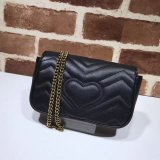 Gucci Marmont Fashion Mini Chevron bag 476433