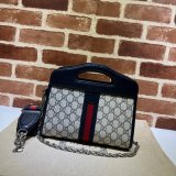 Gucci 1:1 replica 693724 Ophidia small tote with Web Top Handle Bag