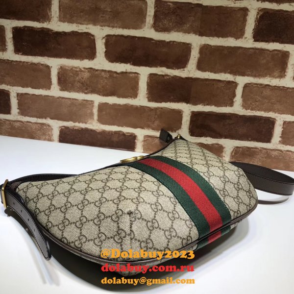 Fake Gucci High Quality Beige Ophidia GG small shoulder 598125 bag