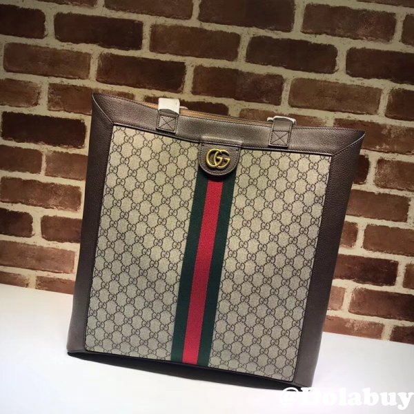 Gucci 519335 Soft GG Supreme Ophidia Large Tote