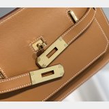 Luxury hermes jypsiere mini calf leather bag