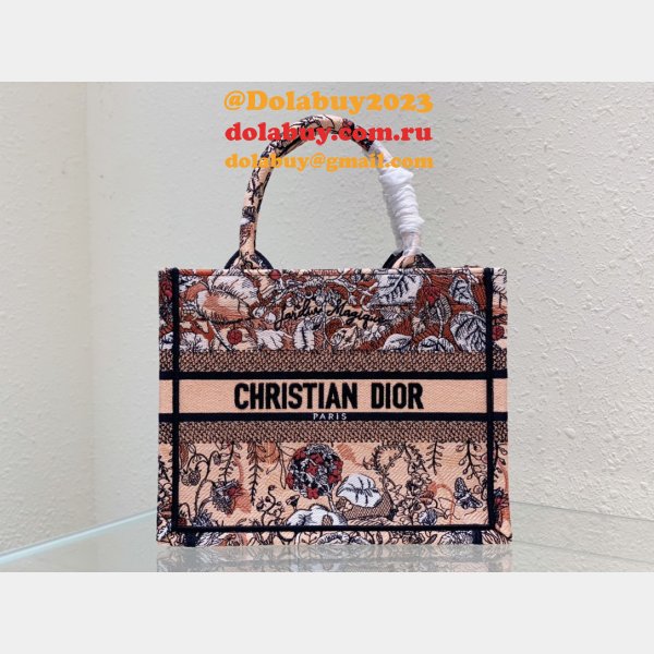 Christian Dior Tote CD Book Tote First Copy Replica Bag