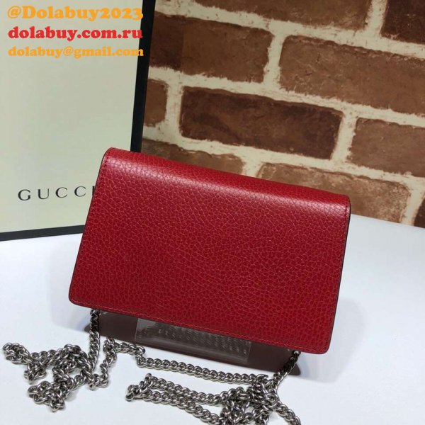 Replica Gucci 476432 Dionysus suede super mini Clutches Small Purses