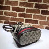 Beige/Ebony Knockoff 550621 GG Supreme Ophidia Small Bucket Bag