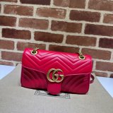 Gucci GG Marmont 1:1 Mirror Shoulder 443497 High Quality Bag