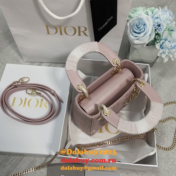 Top Quality DIOR lambskin mini lady bag 17cm