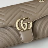 Gucci Designer GG Marmont 443497 Small Shoulder Fake Bag