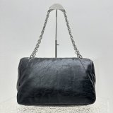 Top Quality Best Balenciaga Le Monaco Wax Leather Chain Bag