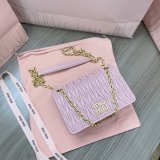 Copy High Quality 5BP065 Replica Miu Miu Matelasse Bags