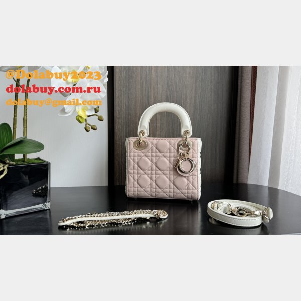 Perfect Quality Replica Christian Lady Dior 17/20cm Bags