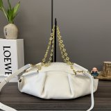 Luxury loewe Paseo small Nappa leather women bag