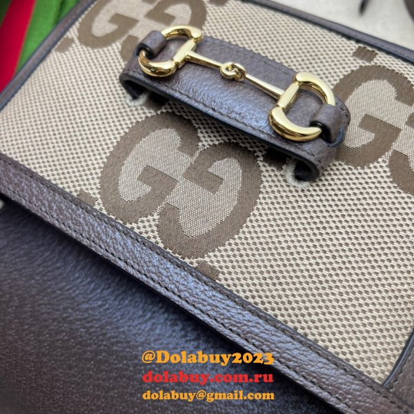 Gucci high quality replica 658574 Horsebit 1955 jumbo handbags