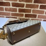 Replicas Gucci High-end Horsebit 1955 Top Handle 702049 Bags