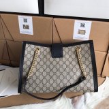 Replicas Gucci Padlock medium GG shoulder bag ‎479197 black