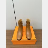 Top Quality Hermes Jill 60 Ankle Leather Boot