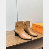 Top Quality Hermes Jill 60 Ankle Leather Boot