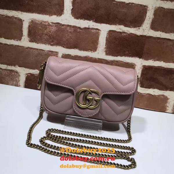 Gucci Marmont Fashion Mini Chevron bag 476433