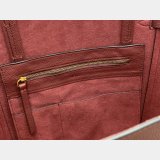 Céline Cabas Wine Red Phantom Luggage Phantom Luggage