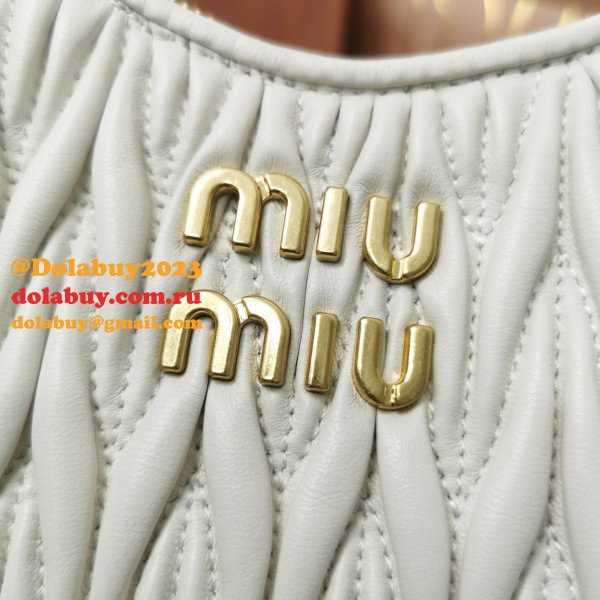 Best 2024 Replica Miu Miu Matelasse 5BH211 Quality Fake Bag