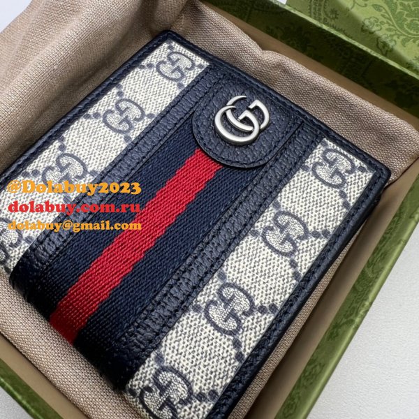 Gucci Replica Bags GG Supreme Ophidia Wallet 597606 Online