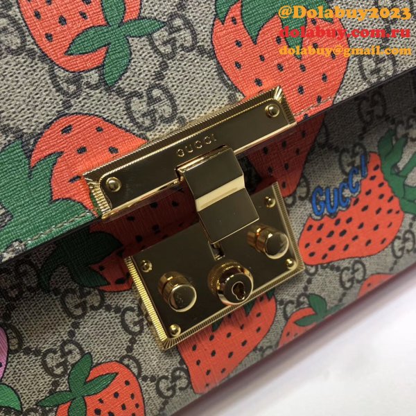 7 Star Gucci Padlock medium GG shoulder 409486 AAA+ bag