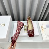 Duplicate DIOR D-Doll  BALLET FLAT Designer