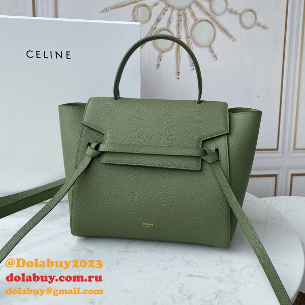 Designer 2024 Best High Quality Celine Catfish Bun Replica Belt Bag