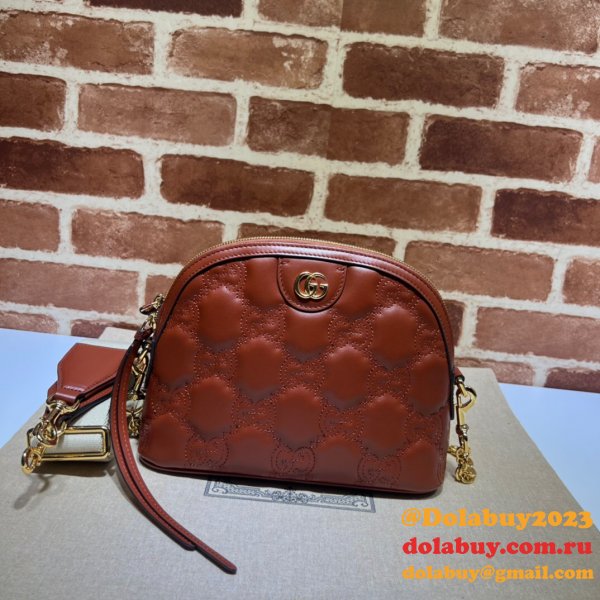 Gucci Luxury 702229 GG Matelassé Leather Shoulder Replica Bag