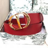 UK Top Quality Christian Dior 3.5CM Multi-color Belts