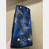 7 Star Luxury CC HANDLE SNAKE SKIN HANDBAG 25CM