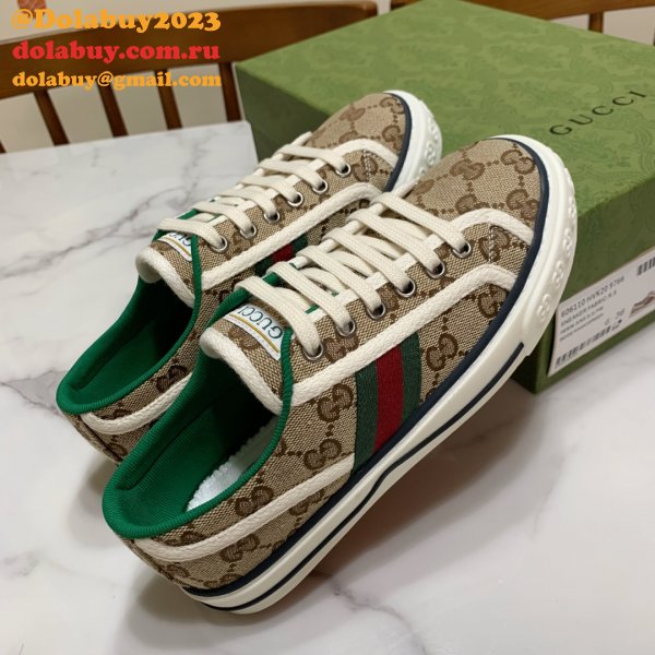 Replica Gucci Canvas Shoes 1977 Series Women/Men Quality For Sale