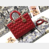 Inspired Duplicate dior lady lambskin 32CM HANDBAG