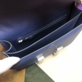 Hermes Constance Bag 23cm Epsom Leather dark blue