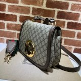 Faux Gucci Medium bag Messengers round Interlocking G 699210