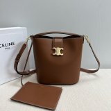 7 Star Celine Triomphe Louise Bucket Bag 116613